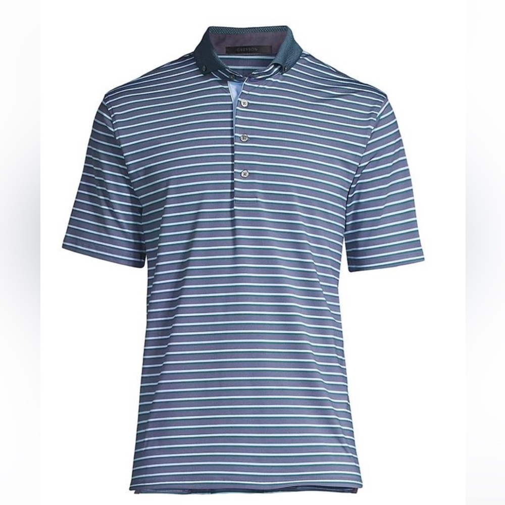 Greyson Men's Wasaga Polo Shirt in Parana Size Small